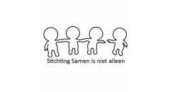 Logo van Stichting Samen is niet alleen