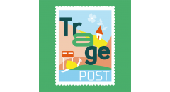 Logo van TragePost  Amsterdam