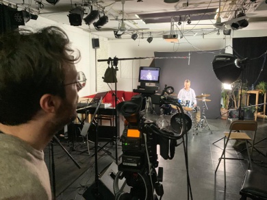 Sfeerimpressie van Cursus Video`s Maken bij Eiwerk bij  Sociaal Muziekcentrum Eiwerk