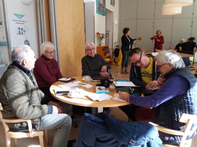 Sfeerimpressie van Hulp bij gebruik van Tablets, Smartphones & social media bij  DOCK