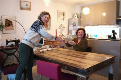 Sfeerimpressie van Lief en Leedstraten in Noord bij  Buurtteam Amsterdam Noord